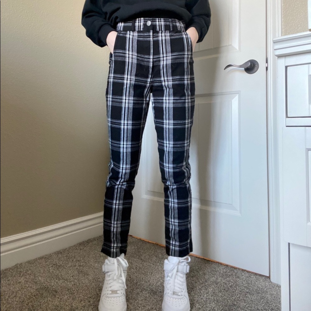 Hollister plaid pants